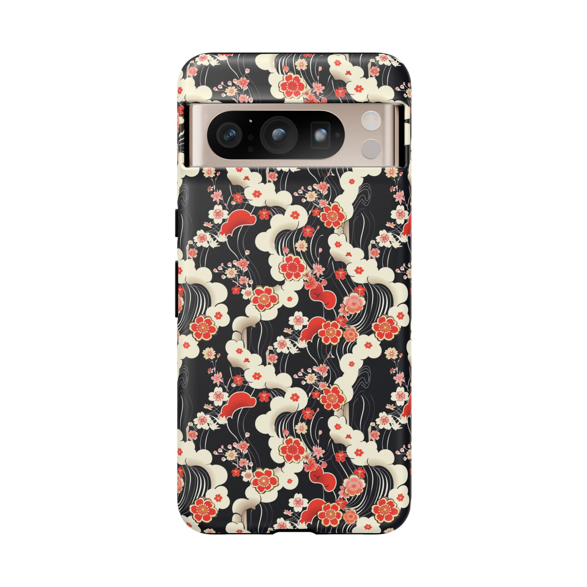 Japanese Pattern Phone Case – Elegant & Timeless Design for Your Phone 478