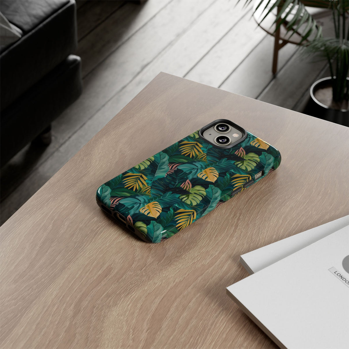 Jungle Pattern Phone Case – Exotic & Lush Design for Your Phone 337