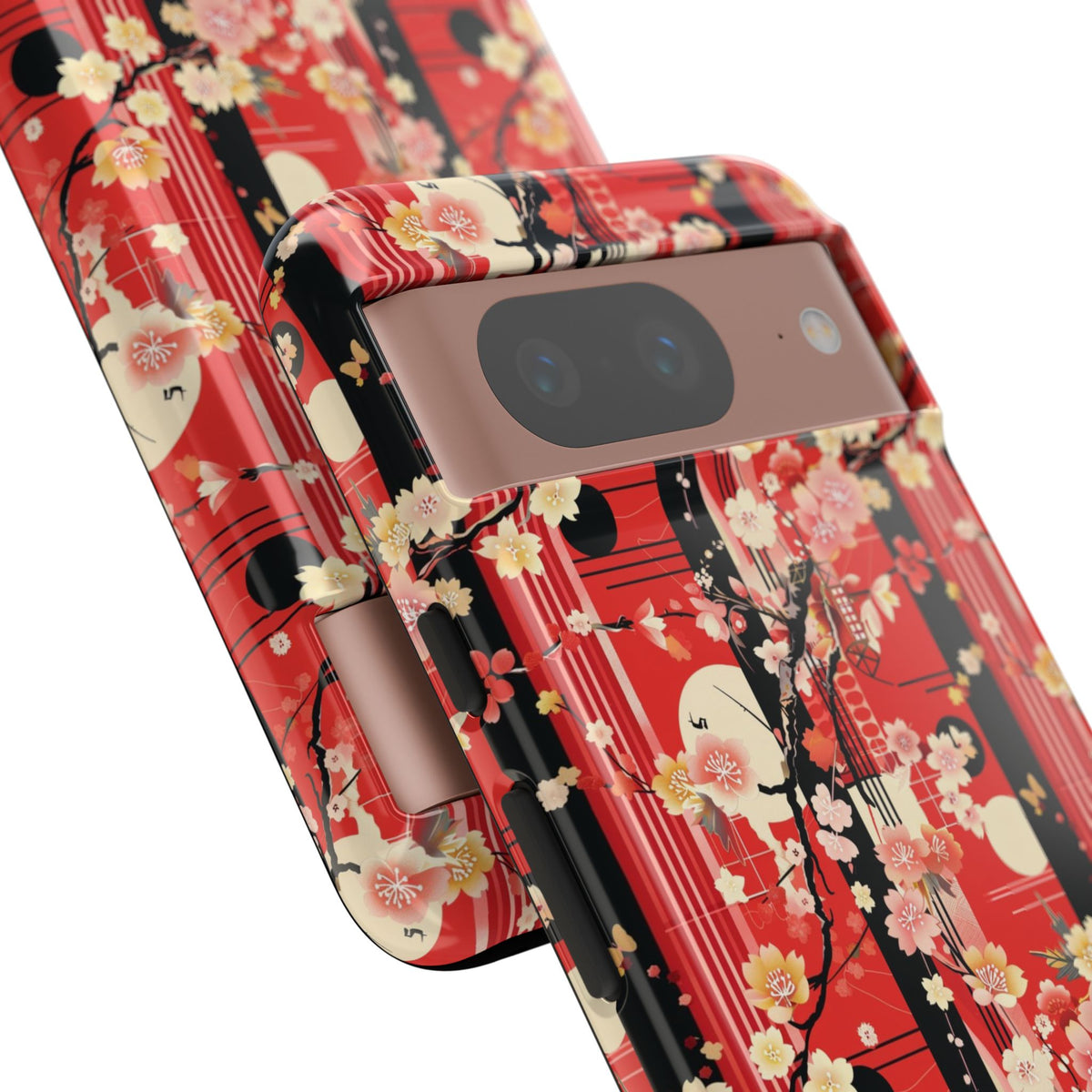 Japanese Pattern Phone Case – Elegant & Timeless Design for Your Phone 026