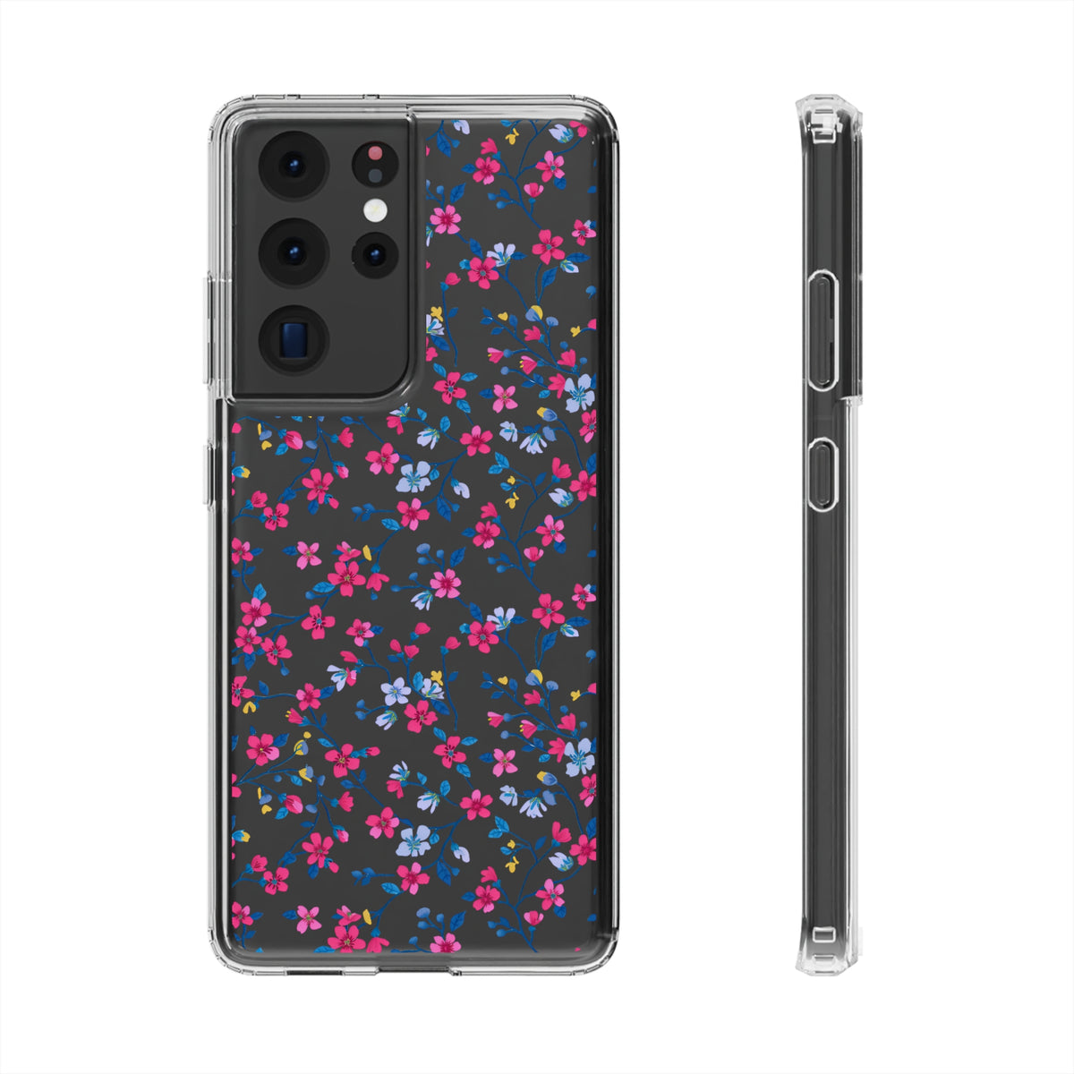 Wild Flowers Garden Stitch Phone Case – Nature-Inspired Floral Design 10