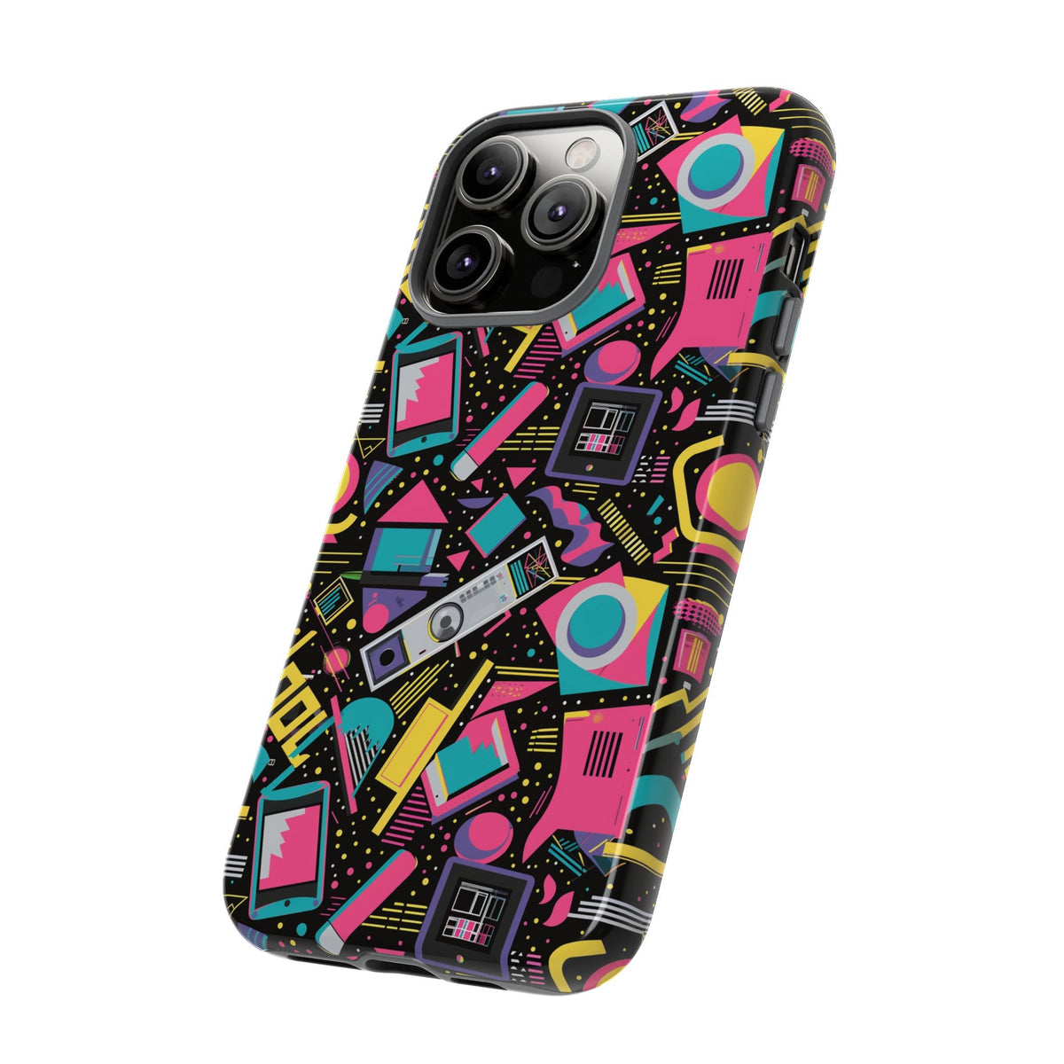 Retro 80s Seamless Phone Case – Vintage Style Meets Modern Protection 192