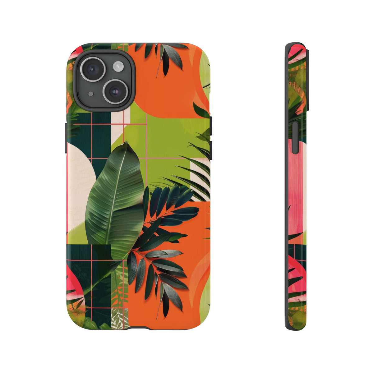 Jungle Collage Phone Case – Vibrant & Durable Nature-Inspired Protection