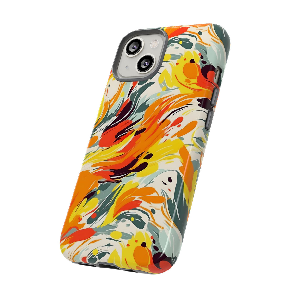 Abstract Painting Design Phone Case – Modern Art-Inspired Phone Cover 5