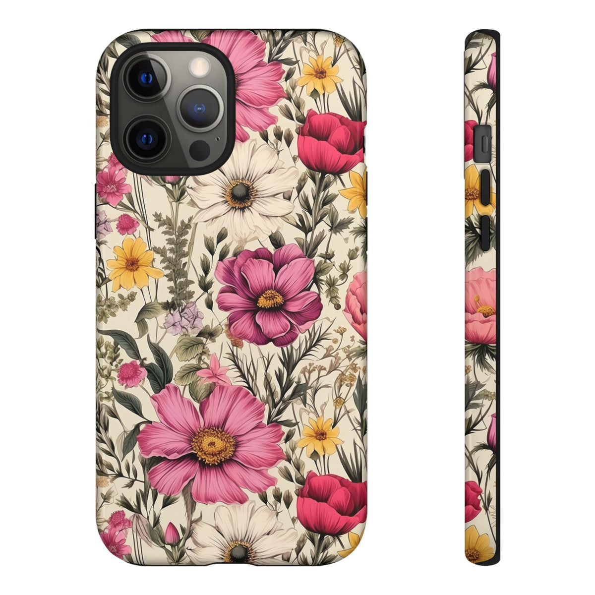 Tough CasesWildflower Design Phone Case – Beautiful Nature-Inspired Floral Pattern 2