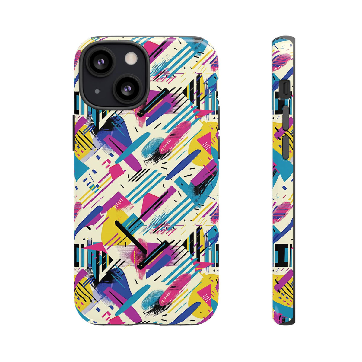 Retro 80s Seamless Phone Case – Vintage Style Meets Modern Protection 134