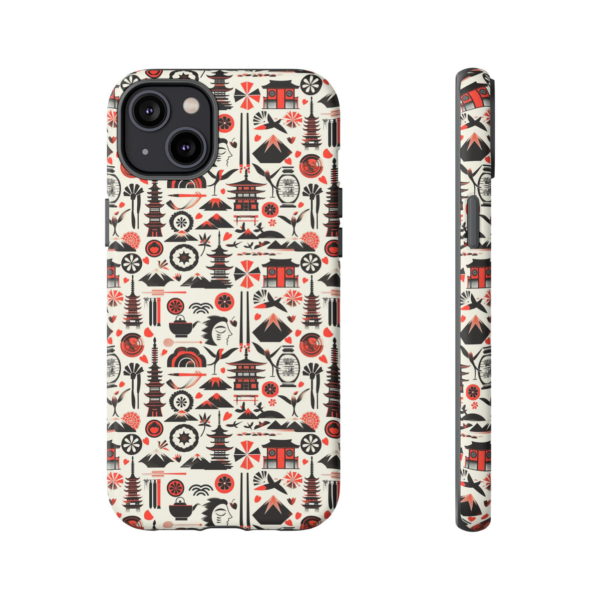 Japanese Pattern Phone Case – Elegant & Timeless Design for Your Phone 006