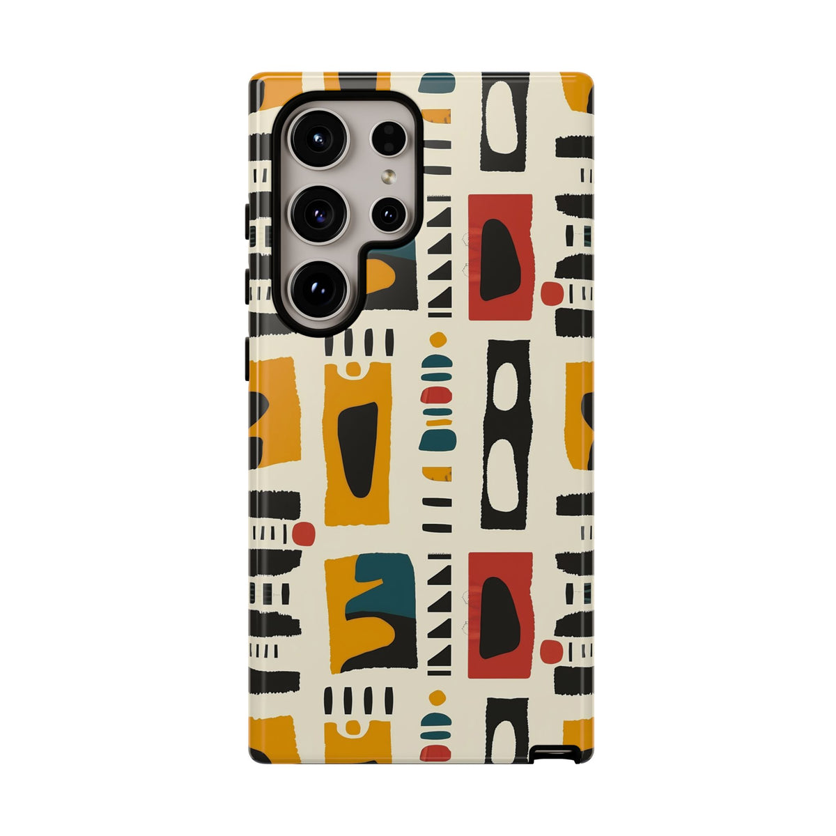 Stylish African Pattern Phone Case – Unique and Vibrant Protection 260