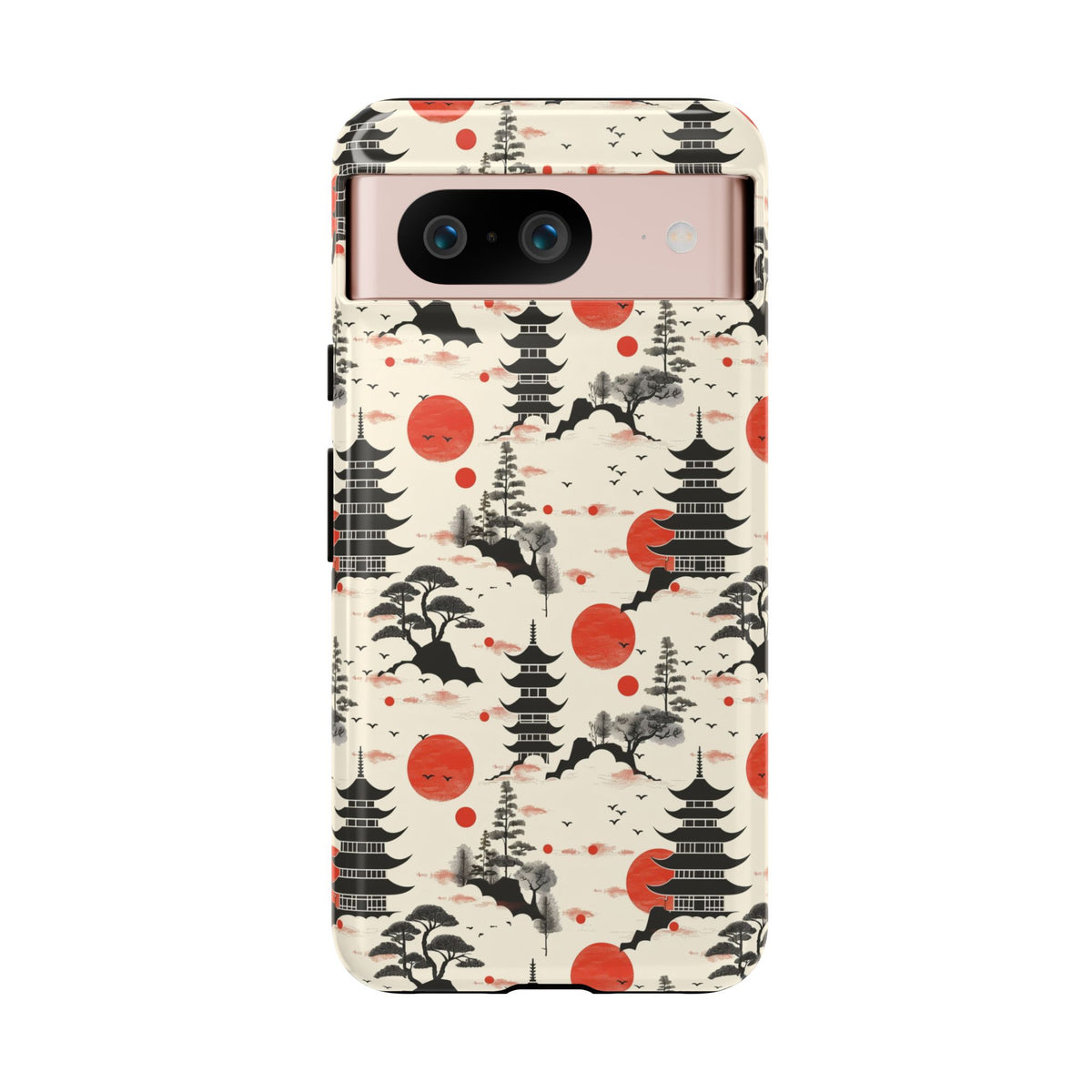 Japanese Pattern Phone Case – Elegant & Timeless Design for Your Phone 152