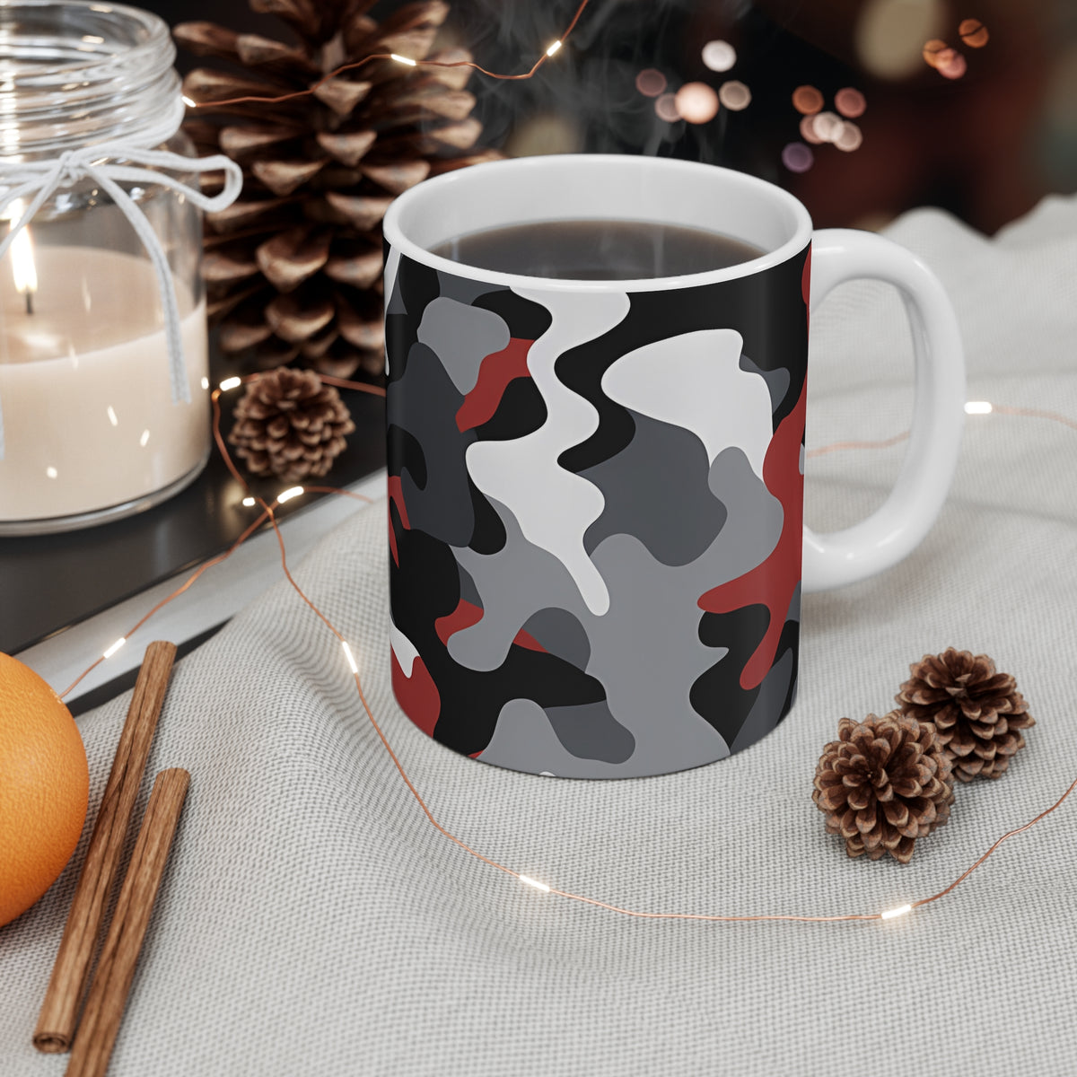 All-Over Camouflage Pattern Coffee Mug 321