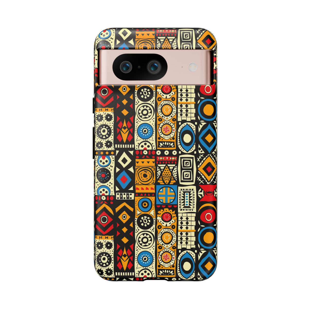 Stylish African Pattern Phone Case – Unique and Vibrant Protection 206