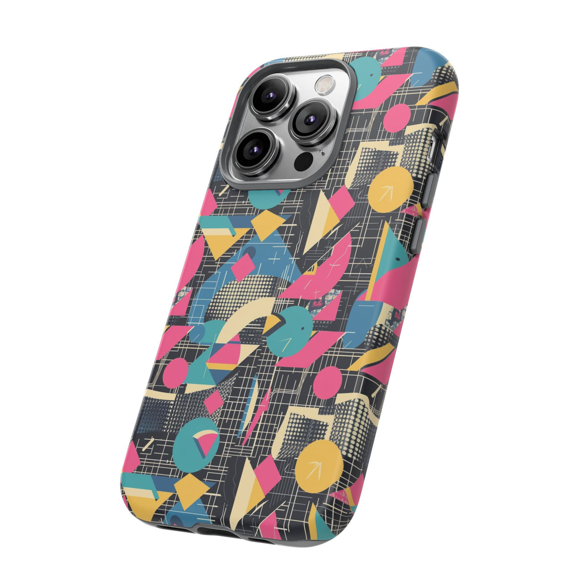 Retro 80s Seamless Phone Case – Vintage Style Meets Modern Protection 266