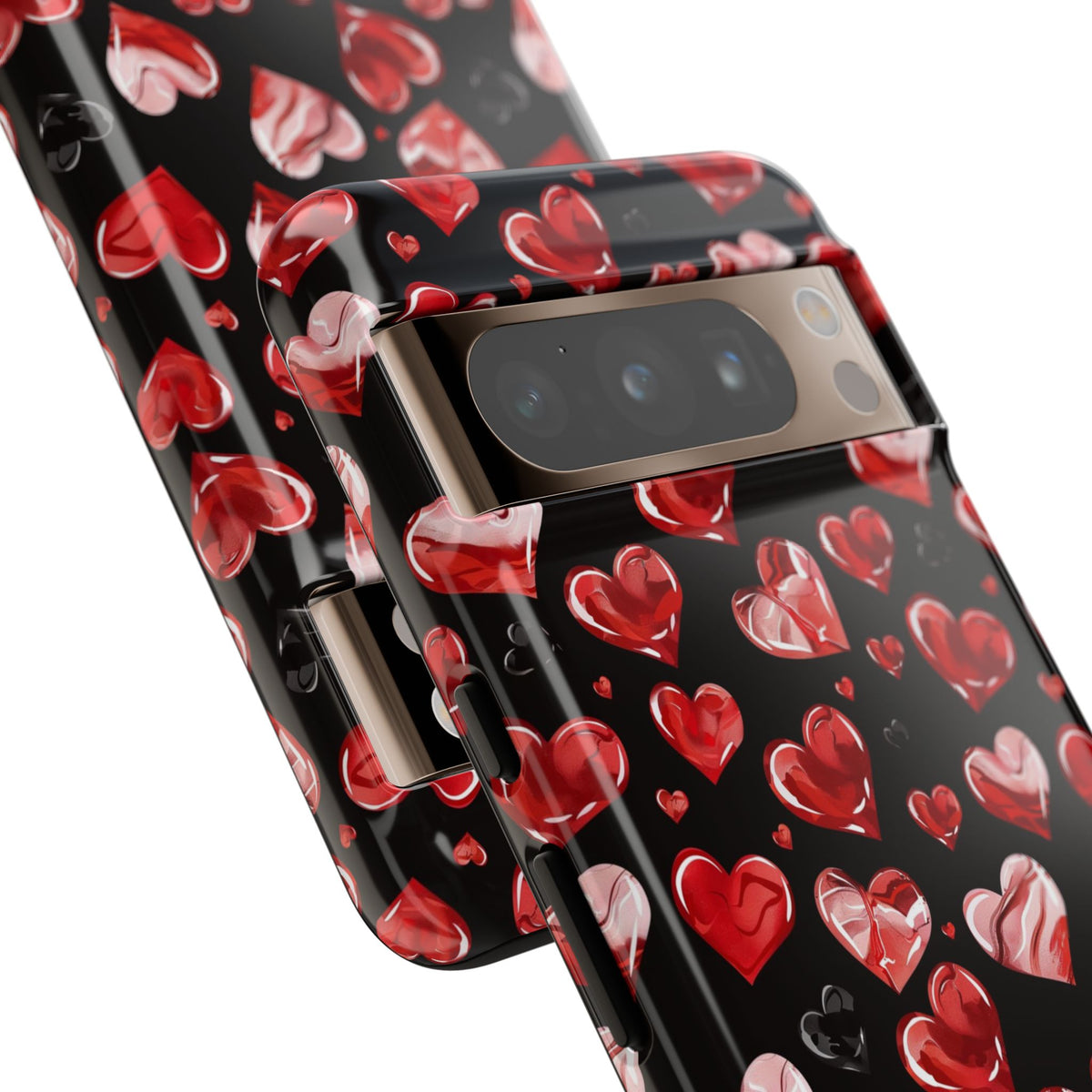 Heart Pattern Phone Case – Stylish & Loving Design for Your Device 365