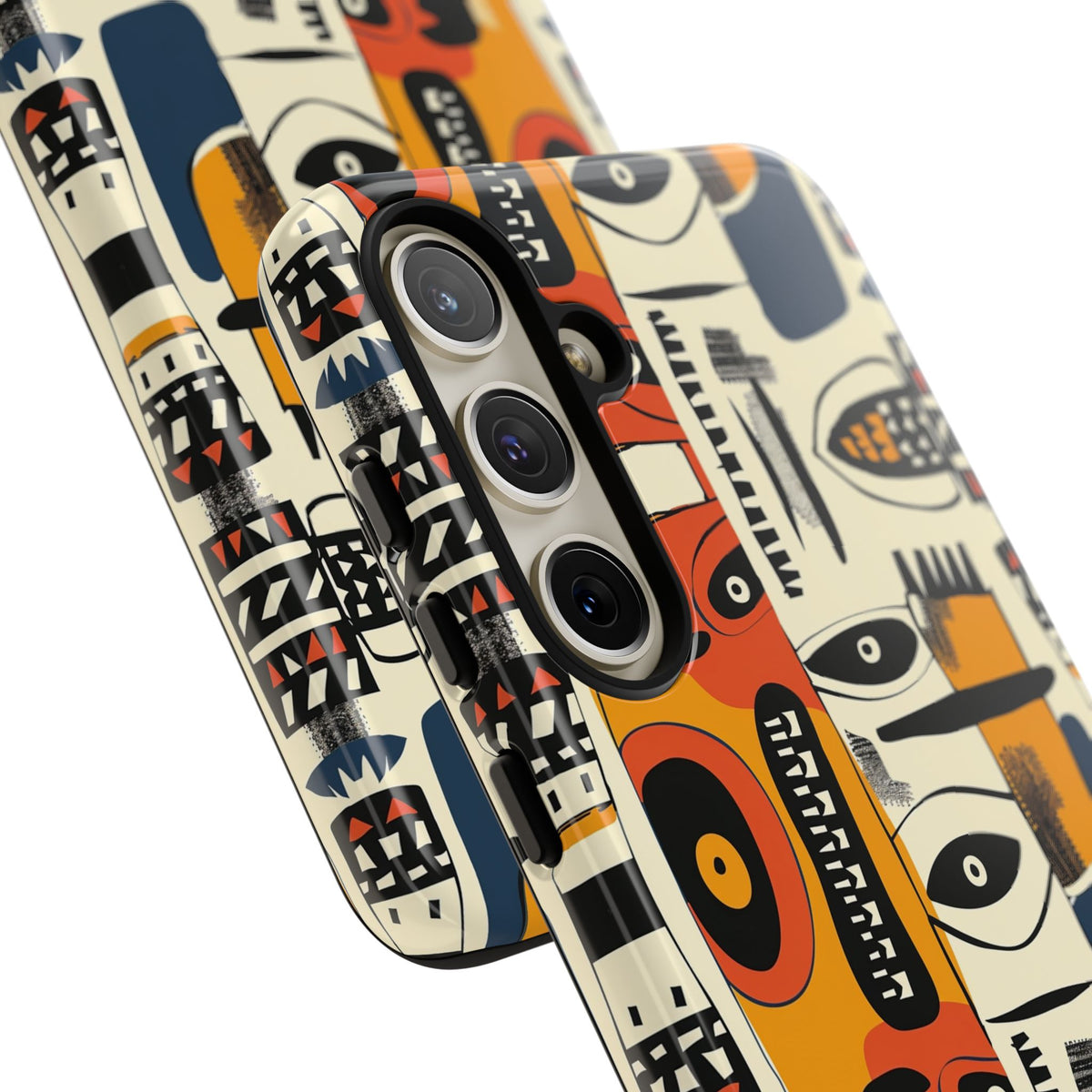 Stylish African Pattern Phone Case – Unique and Vibrant Protection 204