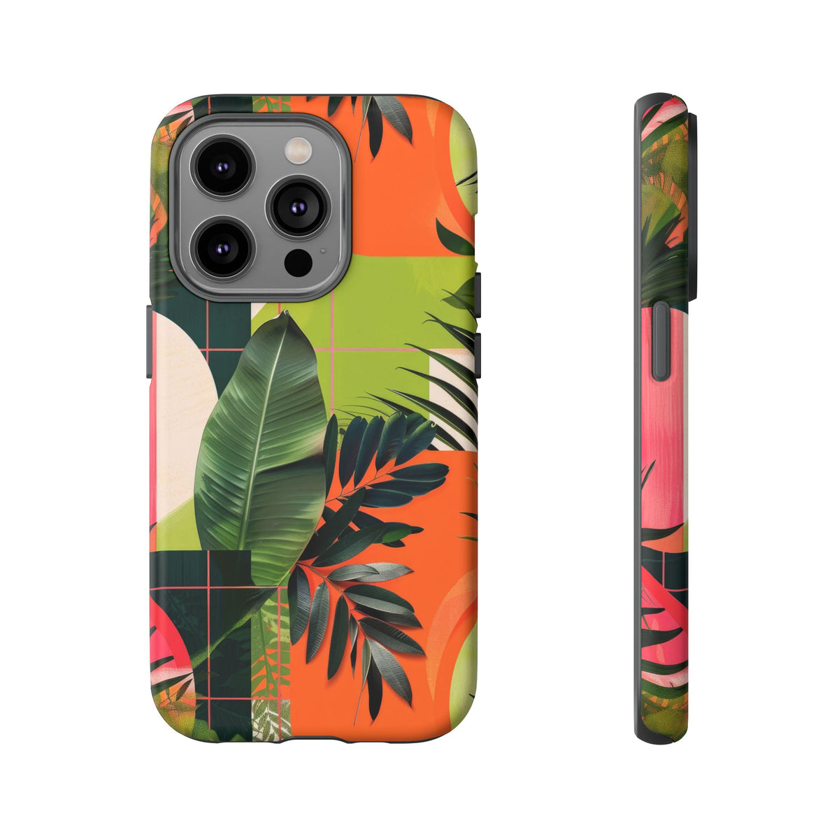 Jungle Collage Phone Case – Vibrant & Durable Nature-Inspired Protection