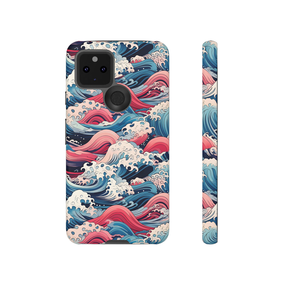 Japanese Waves Phone Case – Embrace Timeless Elegance with Classic Design 3