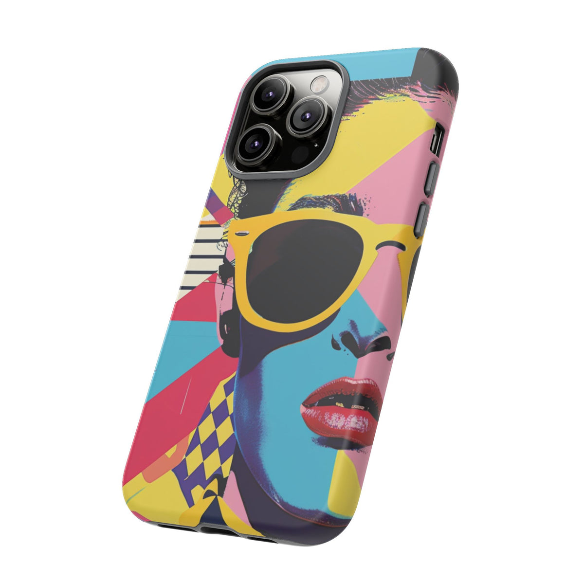 Retro 80s Seamless Phone Case – Vintage Style Meets Modern Protection 7