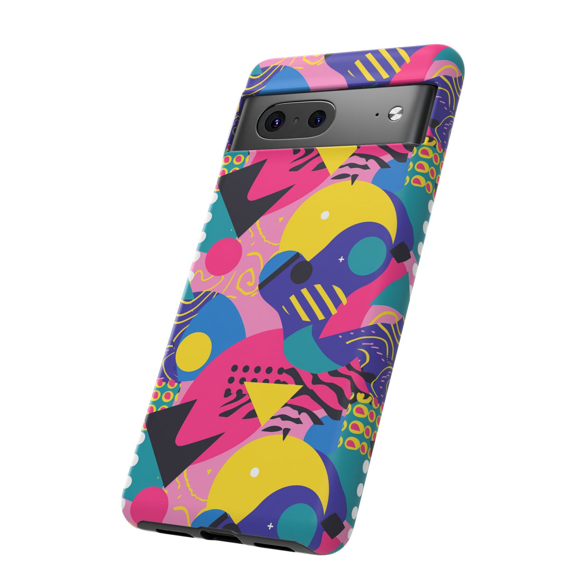 90s Themed Seamless Pattern Phone Case – Embrace Retro Style and Protection 283