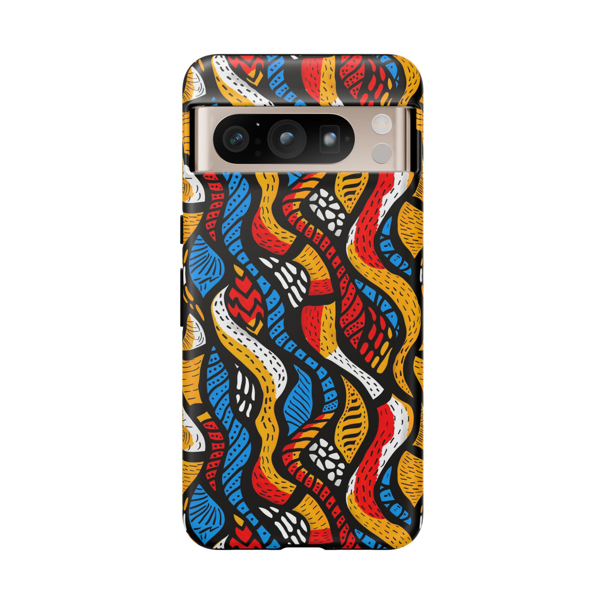 Stylish African Pattern Phone Case – Unique and Vibrant Protection 155