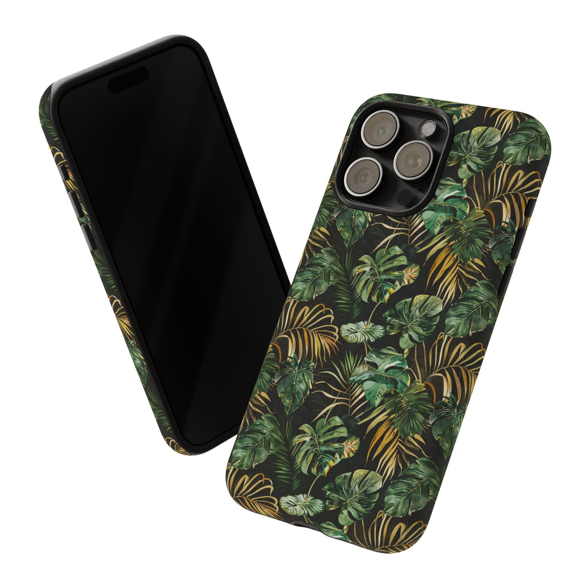 Jungle Pattern Phone Case – Exotic & Lush Design for Your Phone 334