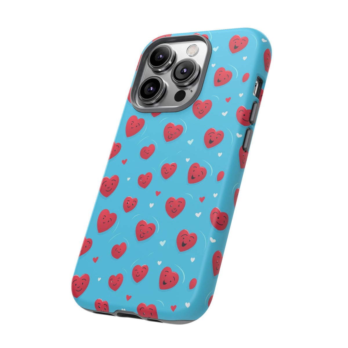 Heart Pattern Phone Case – Stylish & Loving Design for Your Device 811