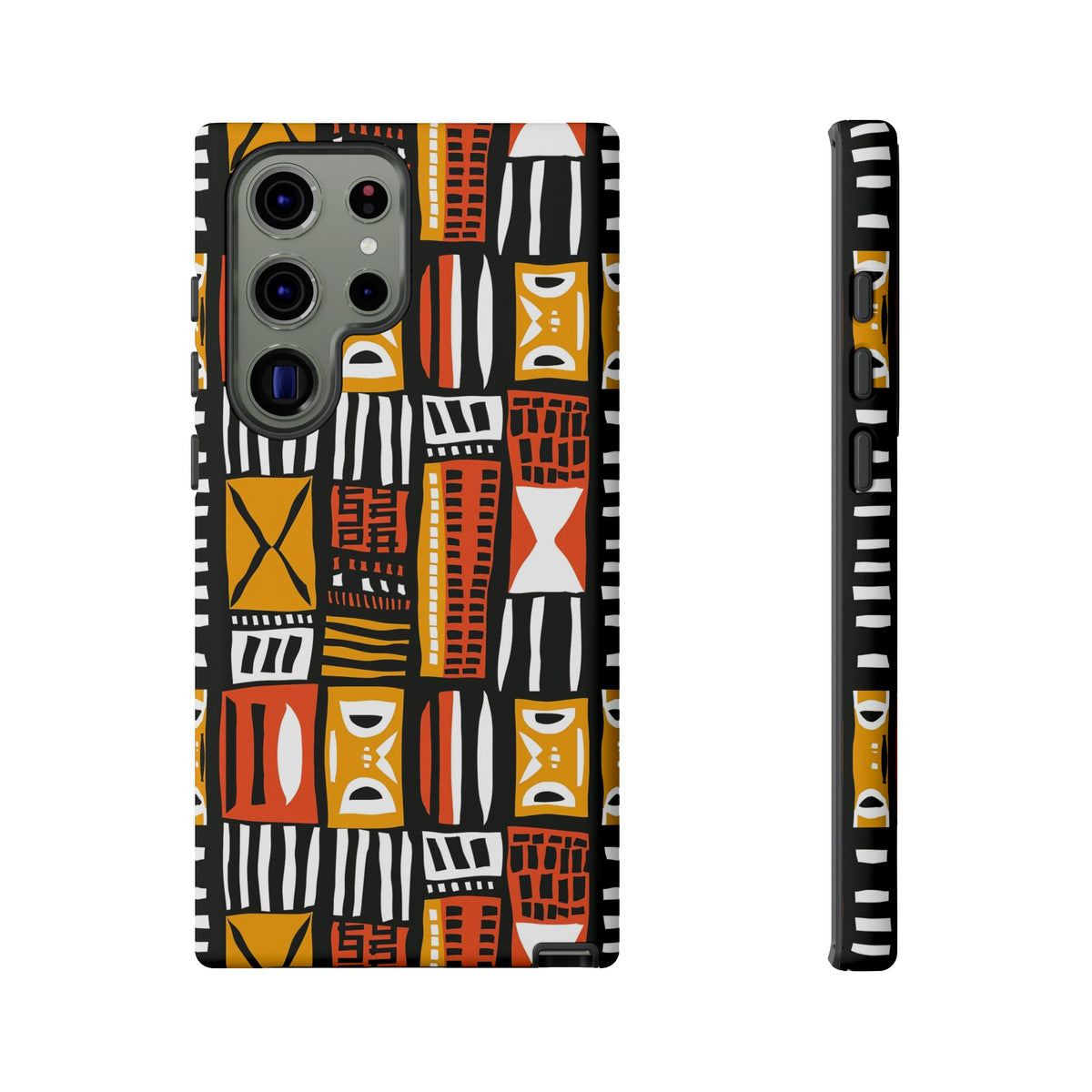 Stylish African Pattern Phone Case – Unique and Vibrant Protection 136