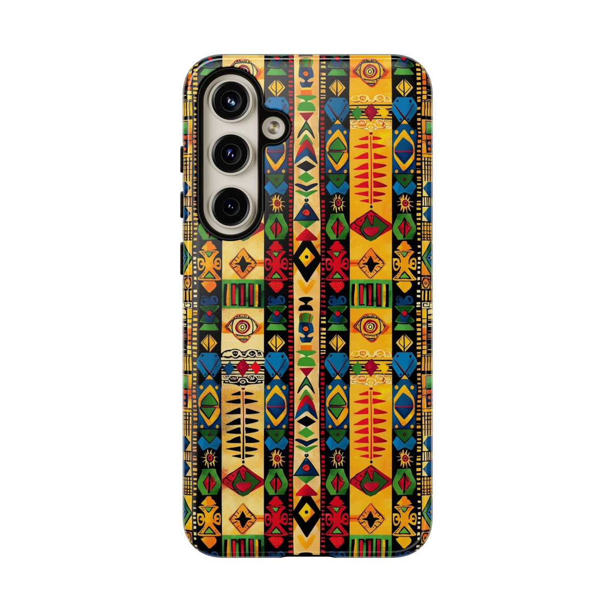 Stylish African Pattern Phone Case – Unique and Vibrant Protection 163