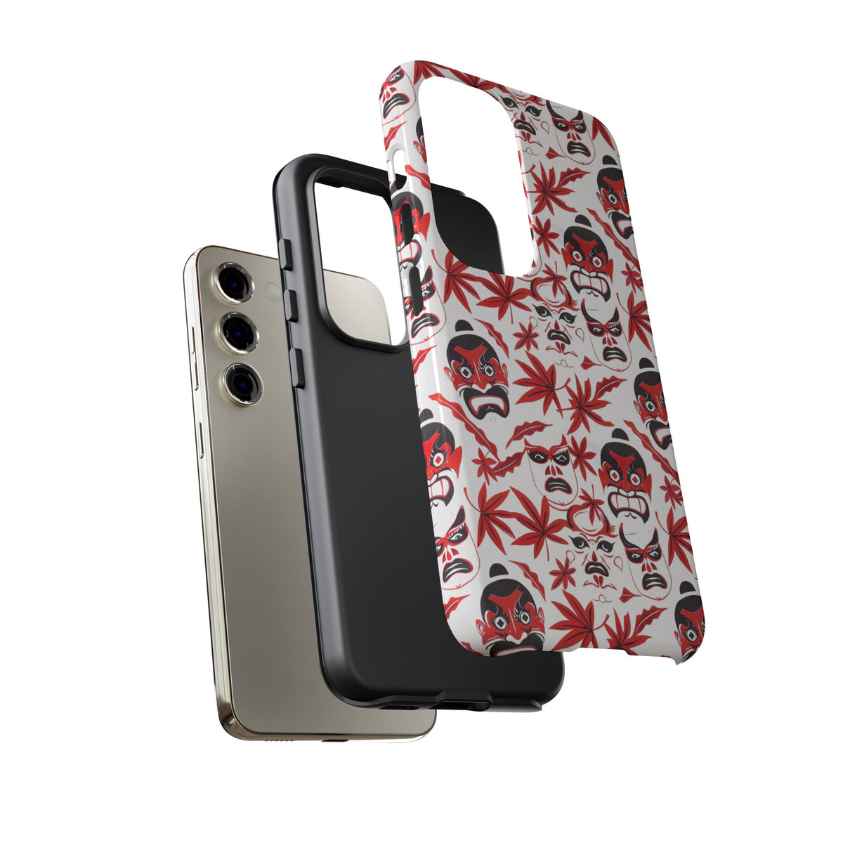 Japanese Pattern Phone Case – Elegant & Timeless Design for Your Phone 125