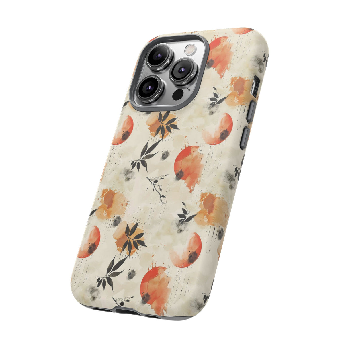 Japanese Pattern Phone Case – Elegant & Timeless Design for Your Phone 058