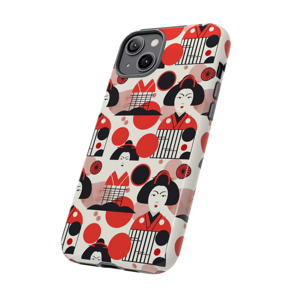 Japanese Pattern Phone Case – Elegant & Timeless Design for Your Phone 018