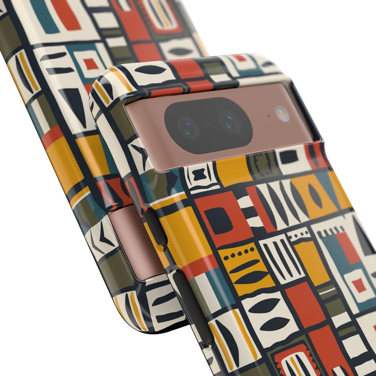 Stylish African Pattern Phone Case – Unique and Vibrant Protection 013