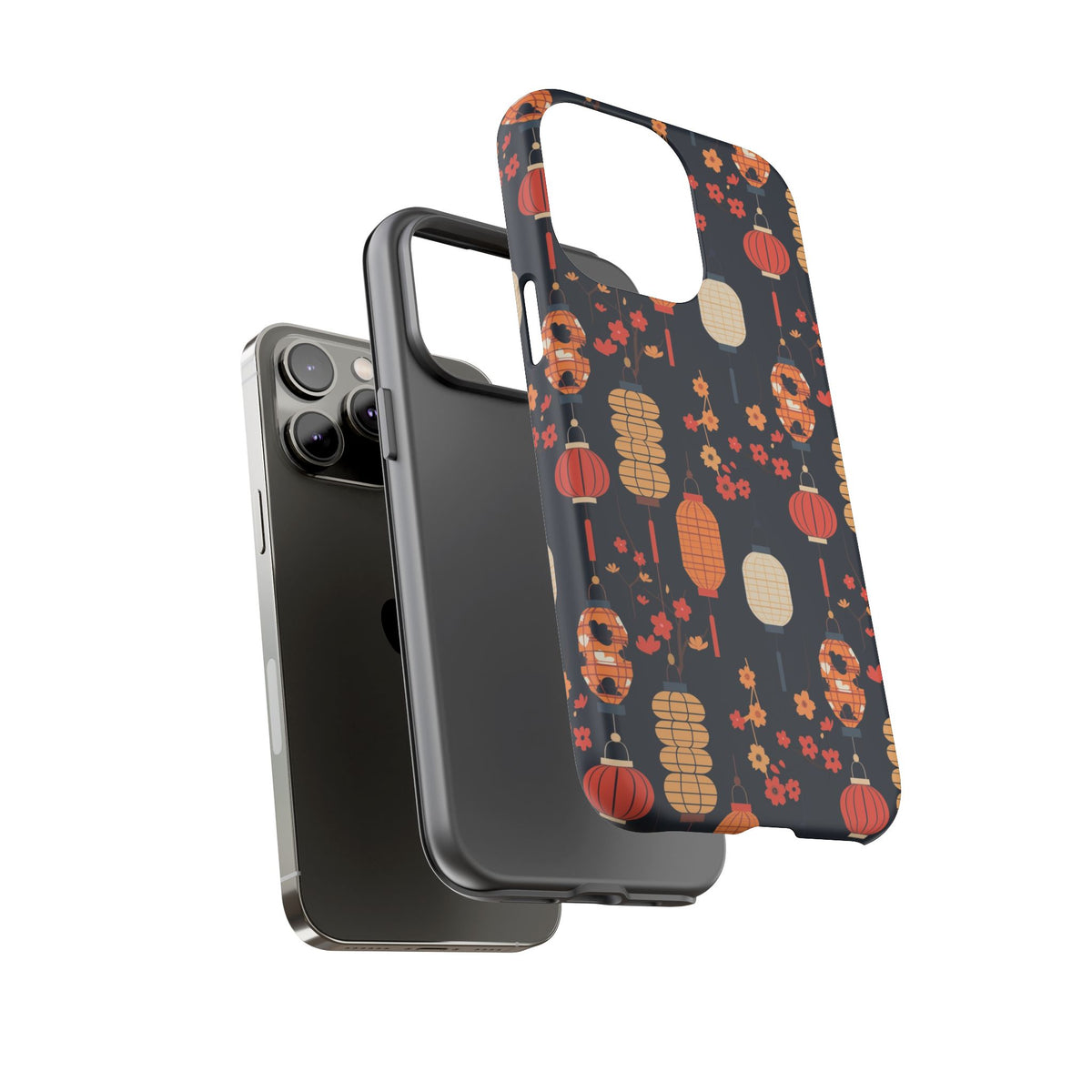 Japanese Pattern Phone Case – Elegant & Timeless Design for Your Phone 027