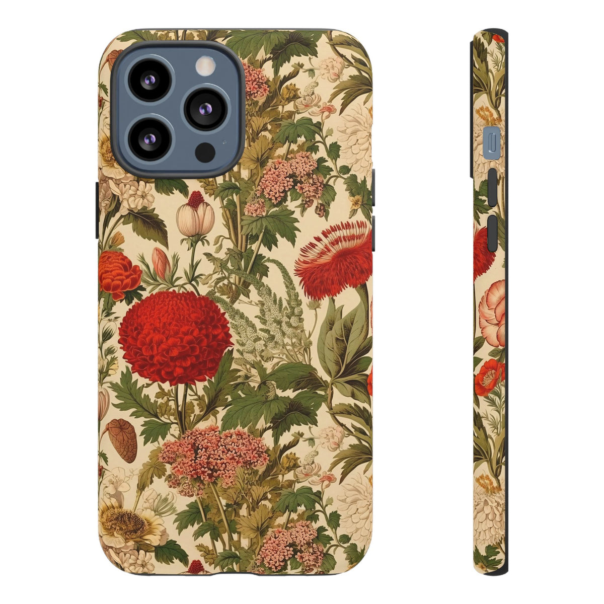 Antique Garden Botanical Phone Case - Vintage Botanical Phone Cover 2