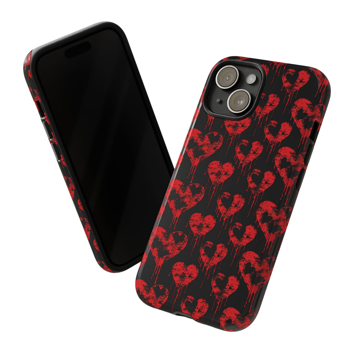 Heart Pattern Phone Case – Stylish & Loving Design for Your Device 367