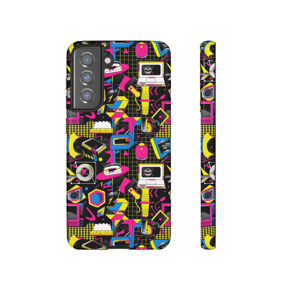 Retro 80s Seamless Phone Case – Vintage Style Meets Modern Protection 149