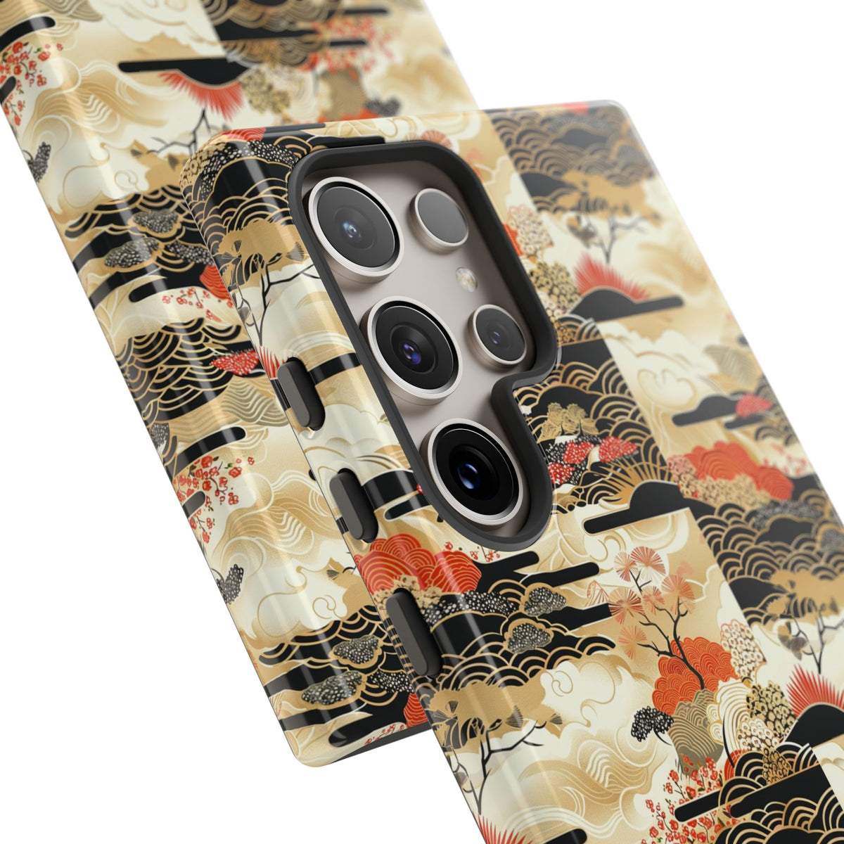 Japanese Pattern Phone Case – Elegant & Timeless Design for Your Phone 123