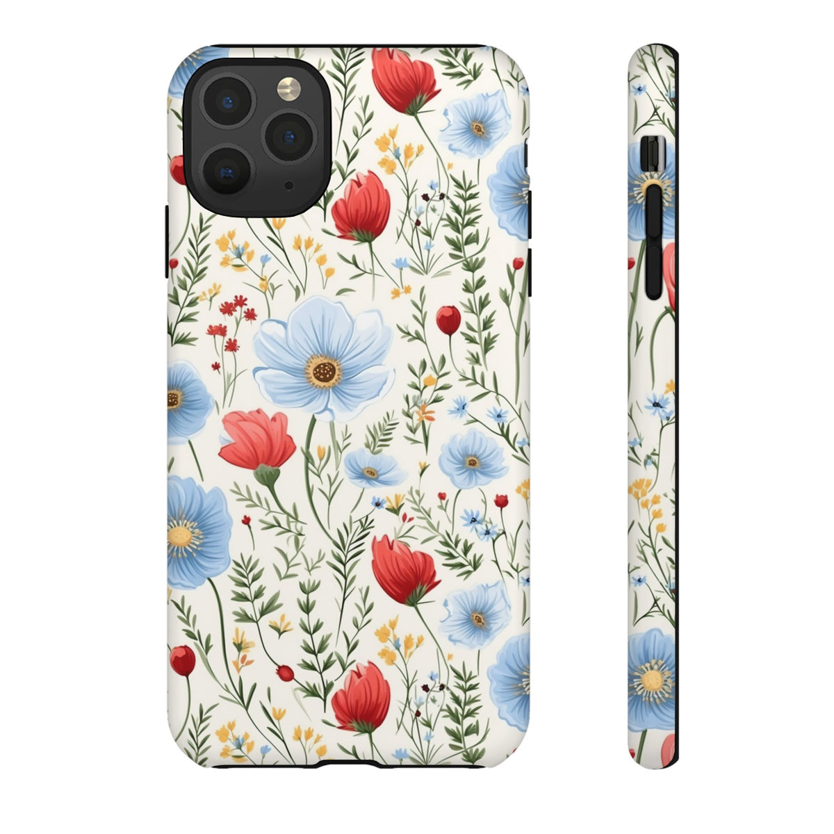 Wildflower Design Phone Case – Beautiful Nature-Inspired Floral Pattern