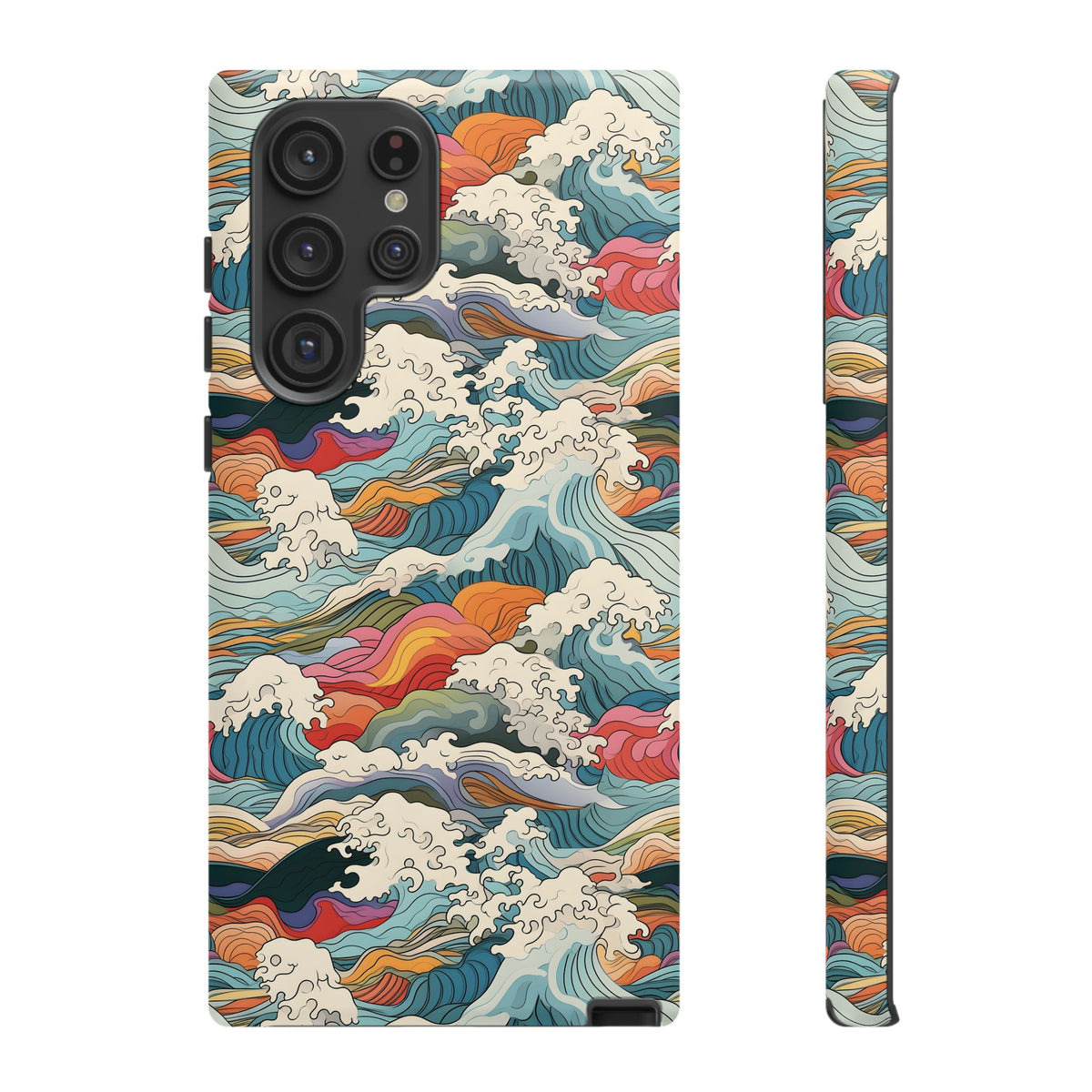 Japanese Waves Phone Case – Embrace Timeless Elegance with Classic Design 2