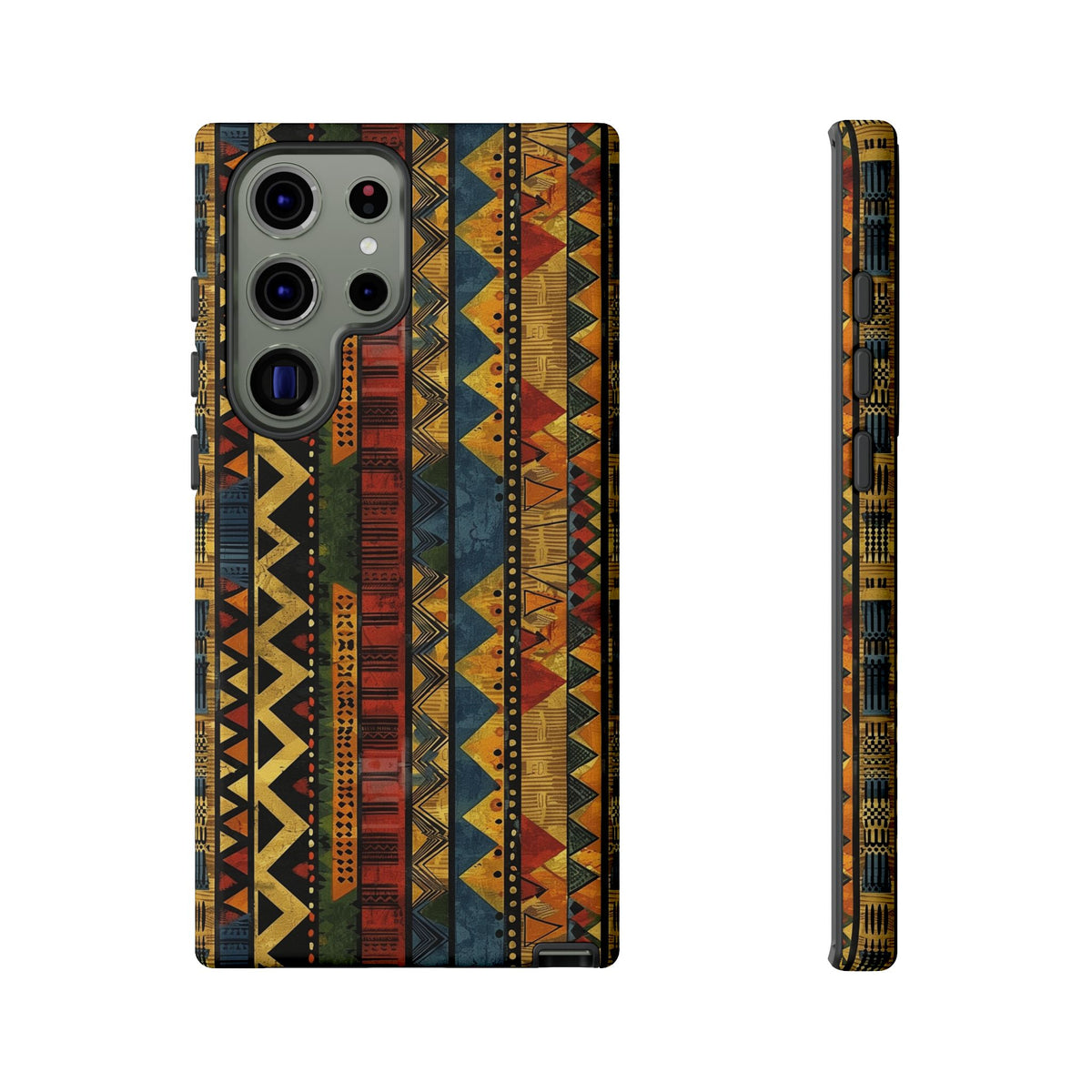 Stylish African Pattern Phone Case – Unique and Vibrant Protection 166