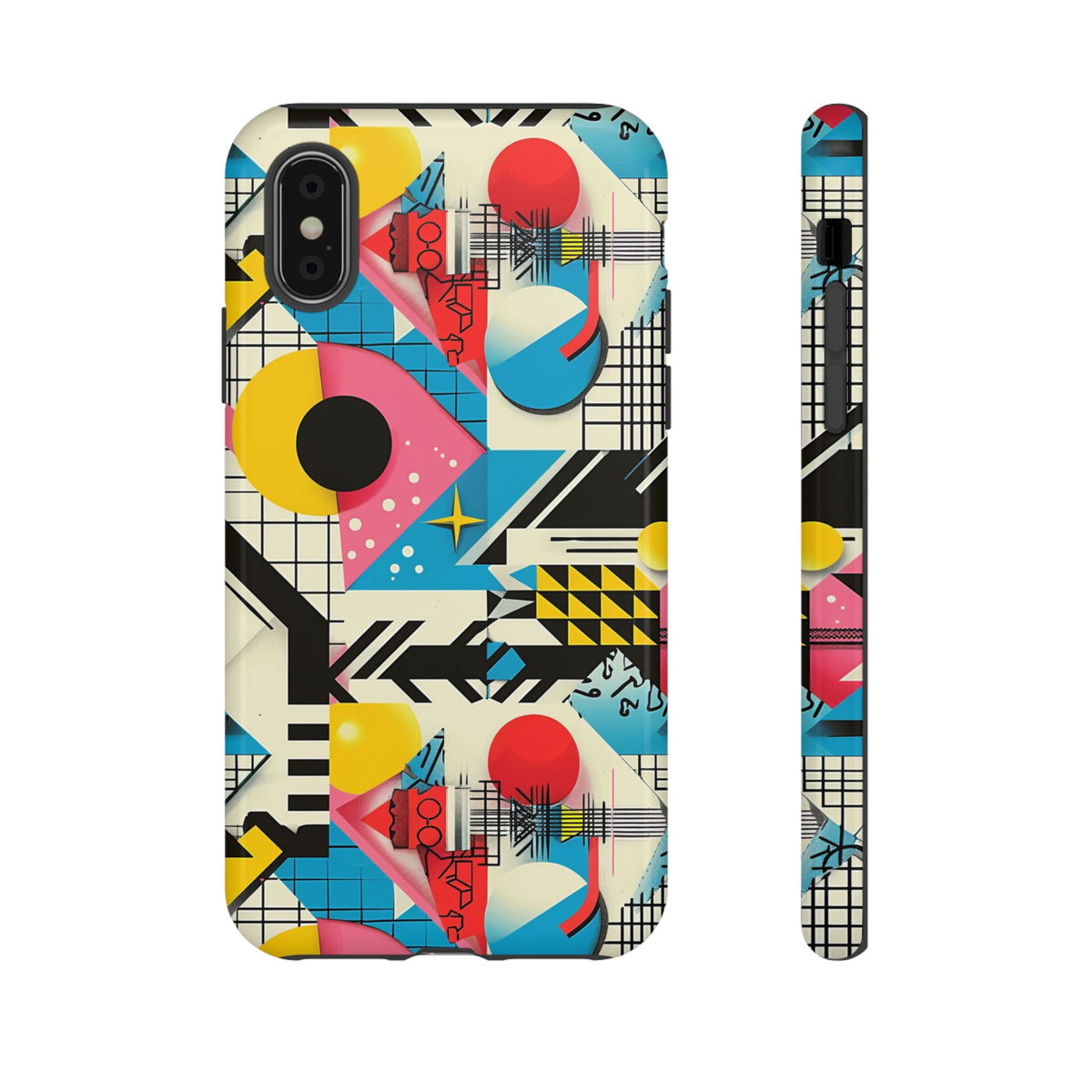 Retro 80s Seamless Phone Case – Vintage Style Meets Modern Protection 6