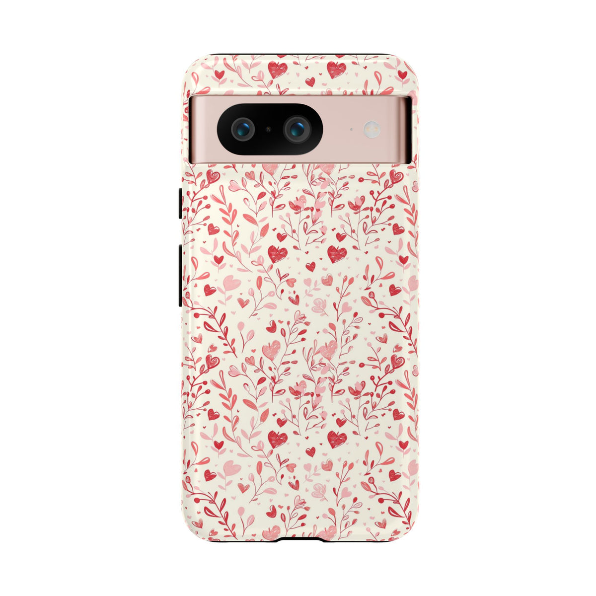 Heart Pattern Phone Case – Stylish & Loving Design for Your Device 823