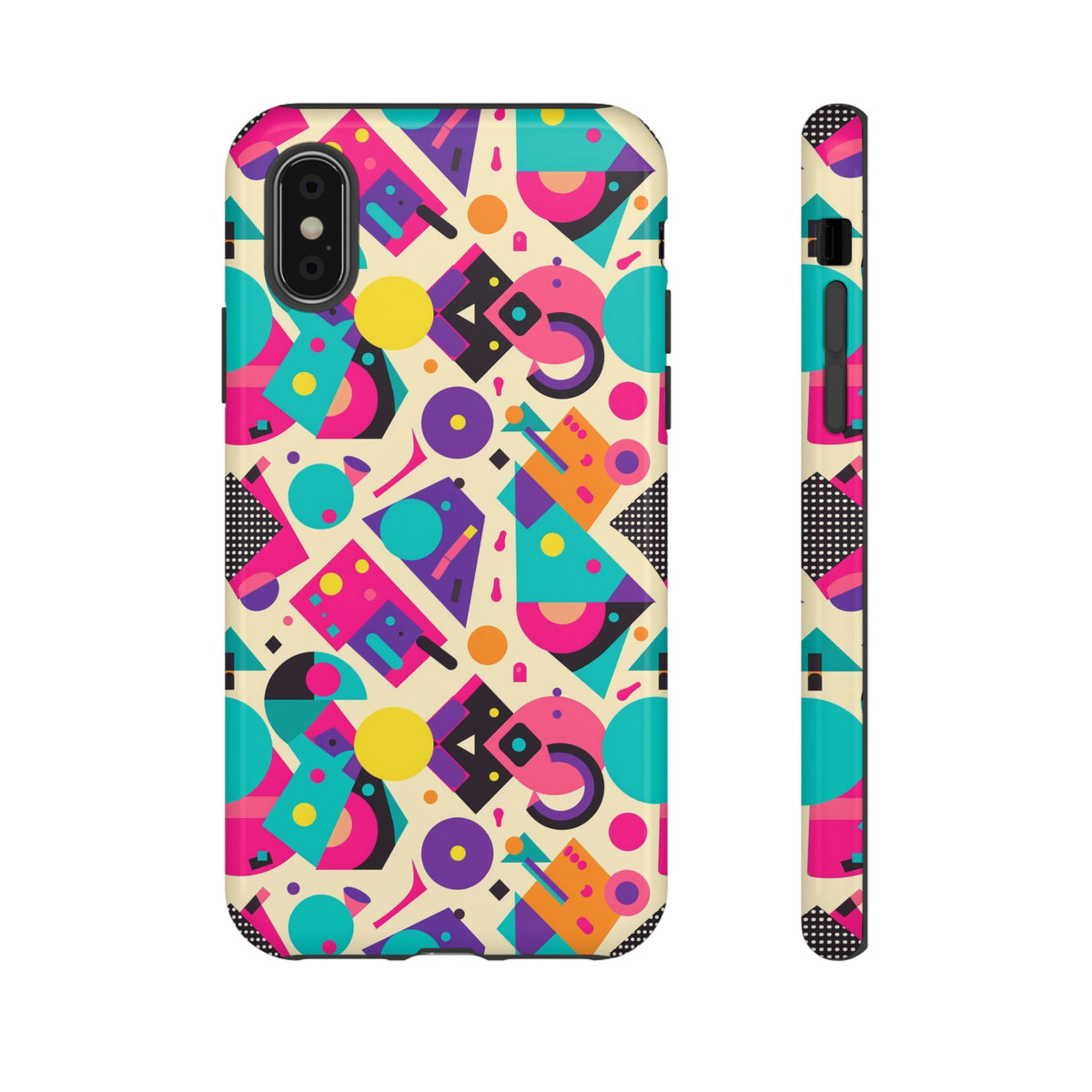 Retro 80s Seamless Phone Case – Vintage Style Meets Modern Protection 199