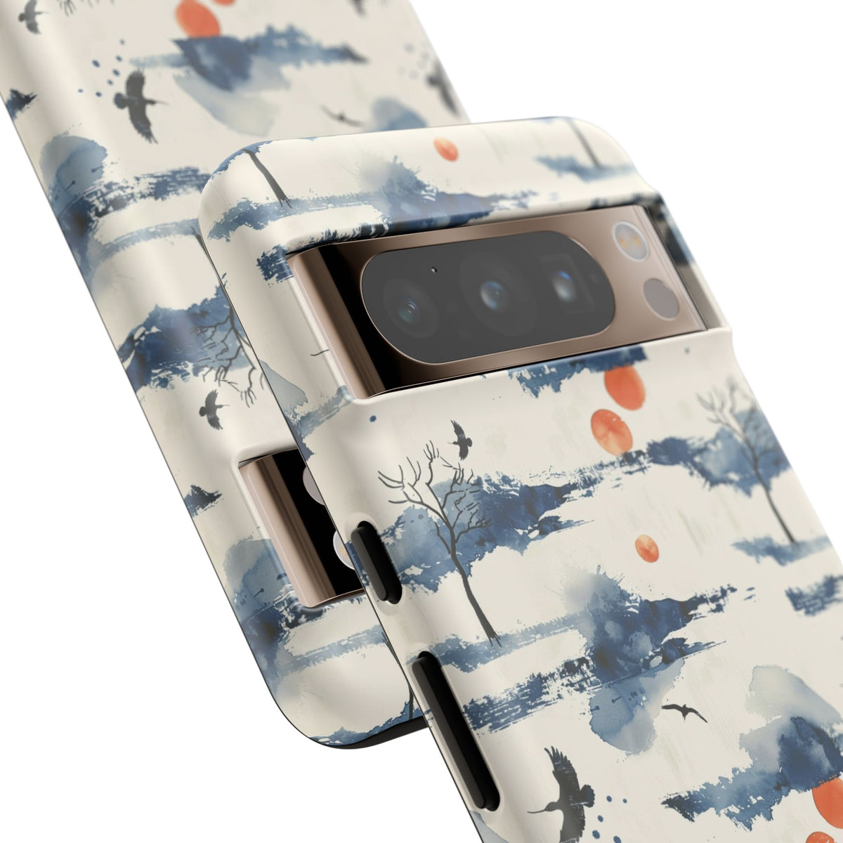 Japanese Pattern Phone Case – Elegant & Timeless Design for Your Phone 030