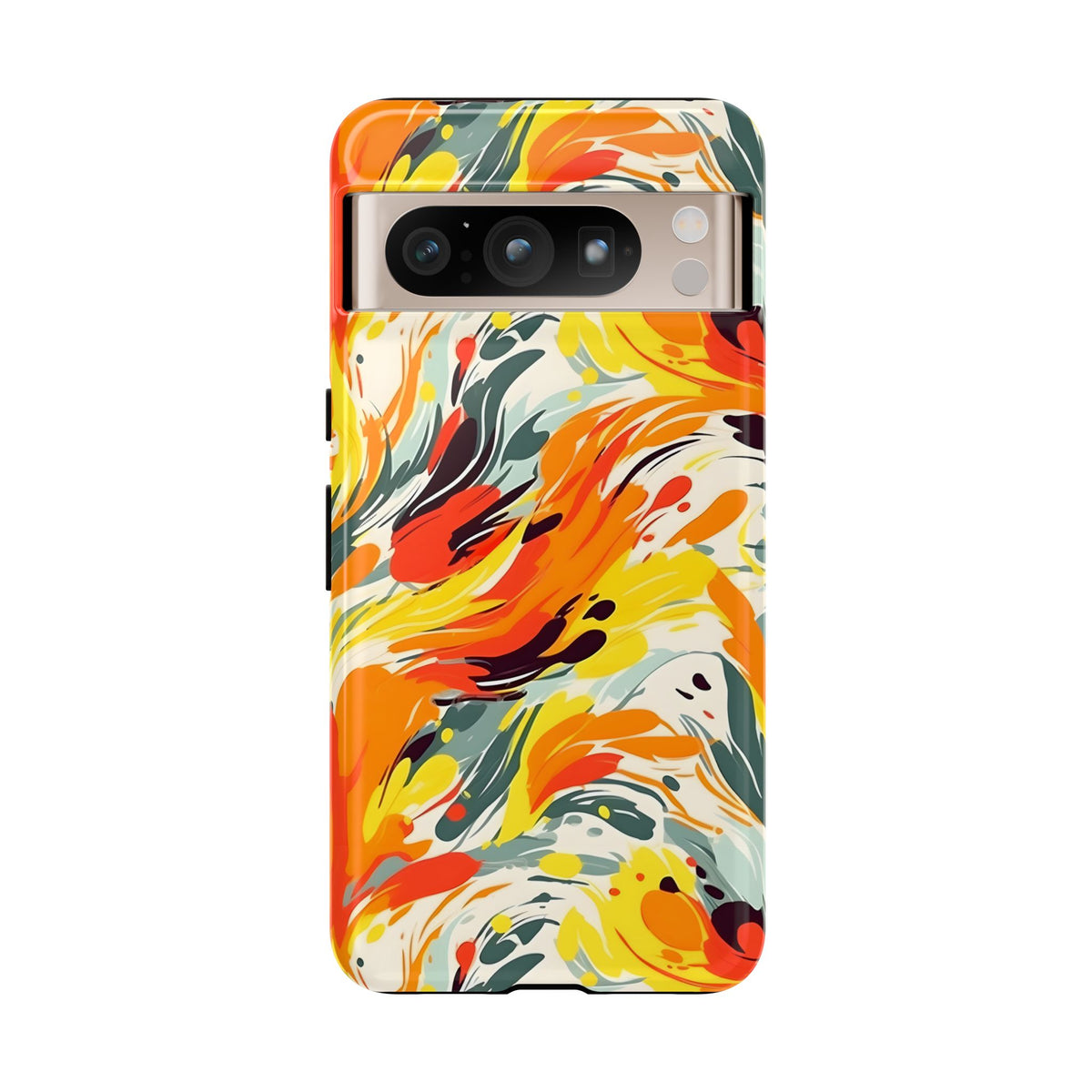 Abstract Painting Design Phone Case – Modern Art-Inspired Phone Cover 5