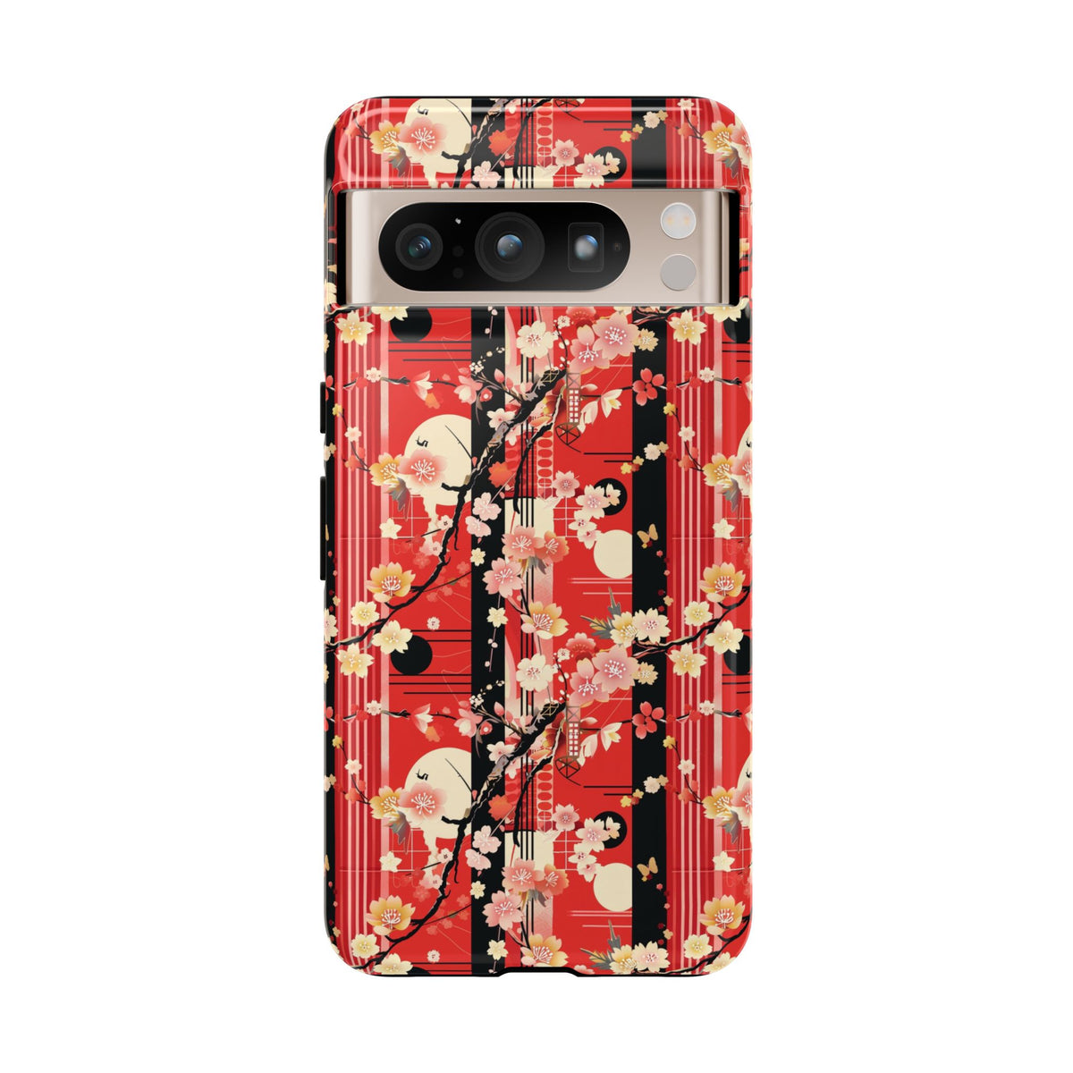 Japanese Pattern Phone Case – Elegant & Timeless Design for Your Phone 026