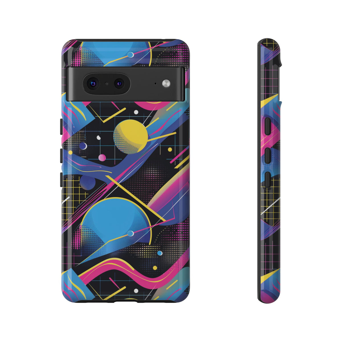 Retro 80s Seamless Phone Case – Vintage Style Meets Modern Protection 14