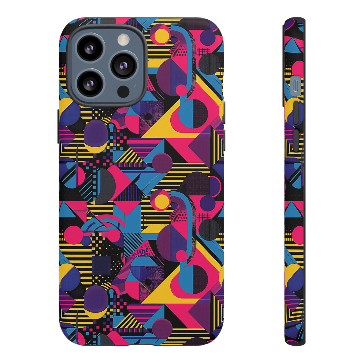 Retro 80s Seamless Phone Case – Vintage Style Meets Modern Protection 085