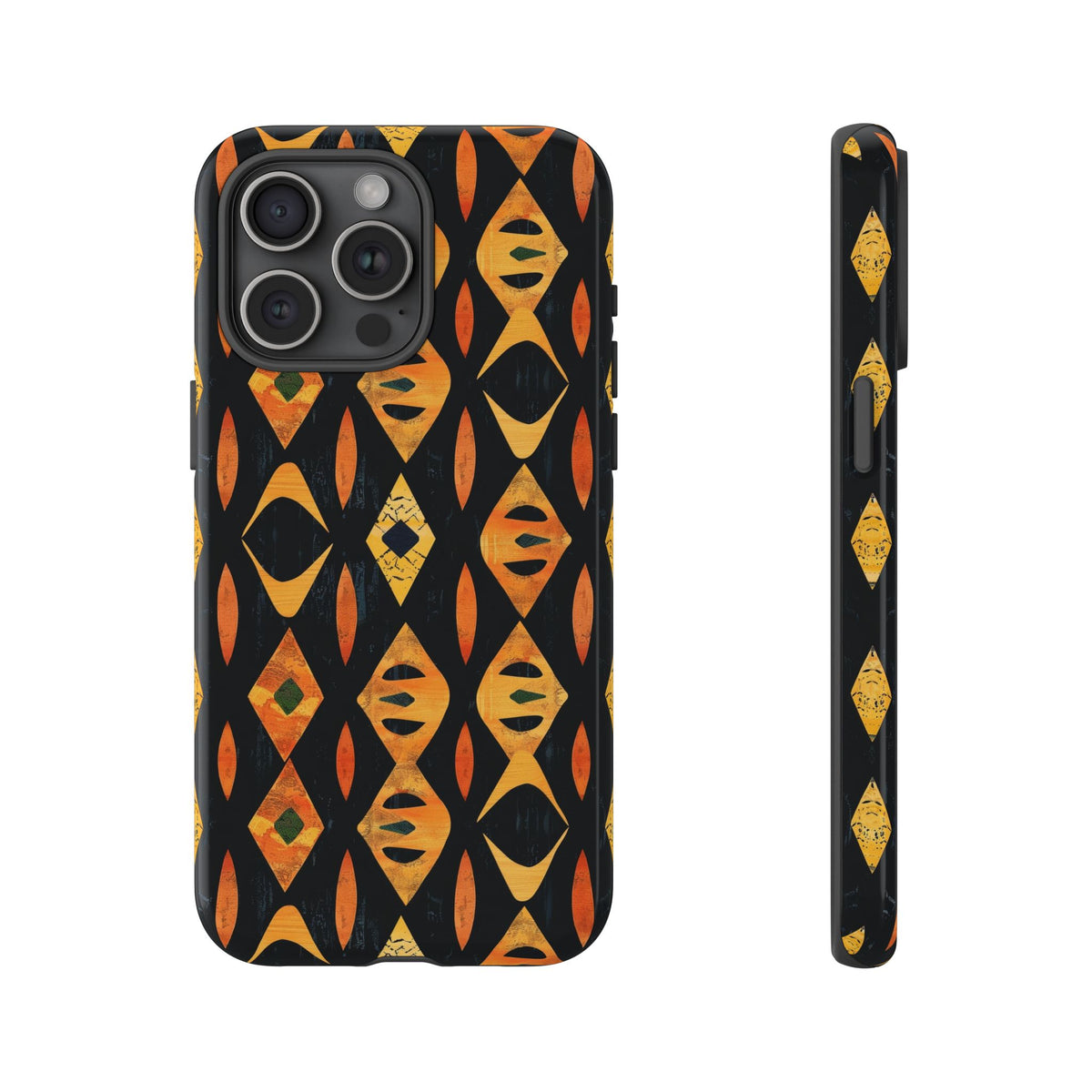 Stylish African Pattern Phone Case – Unique and Vibrant Protection 154