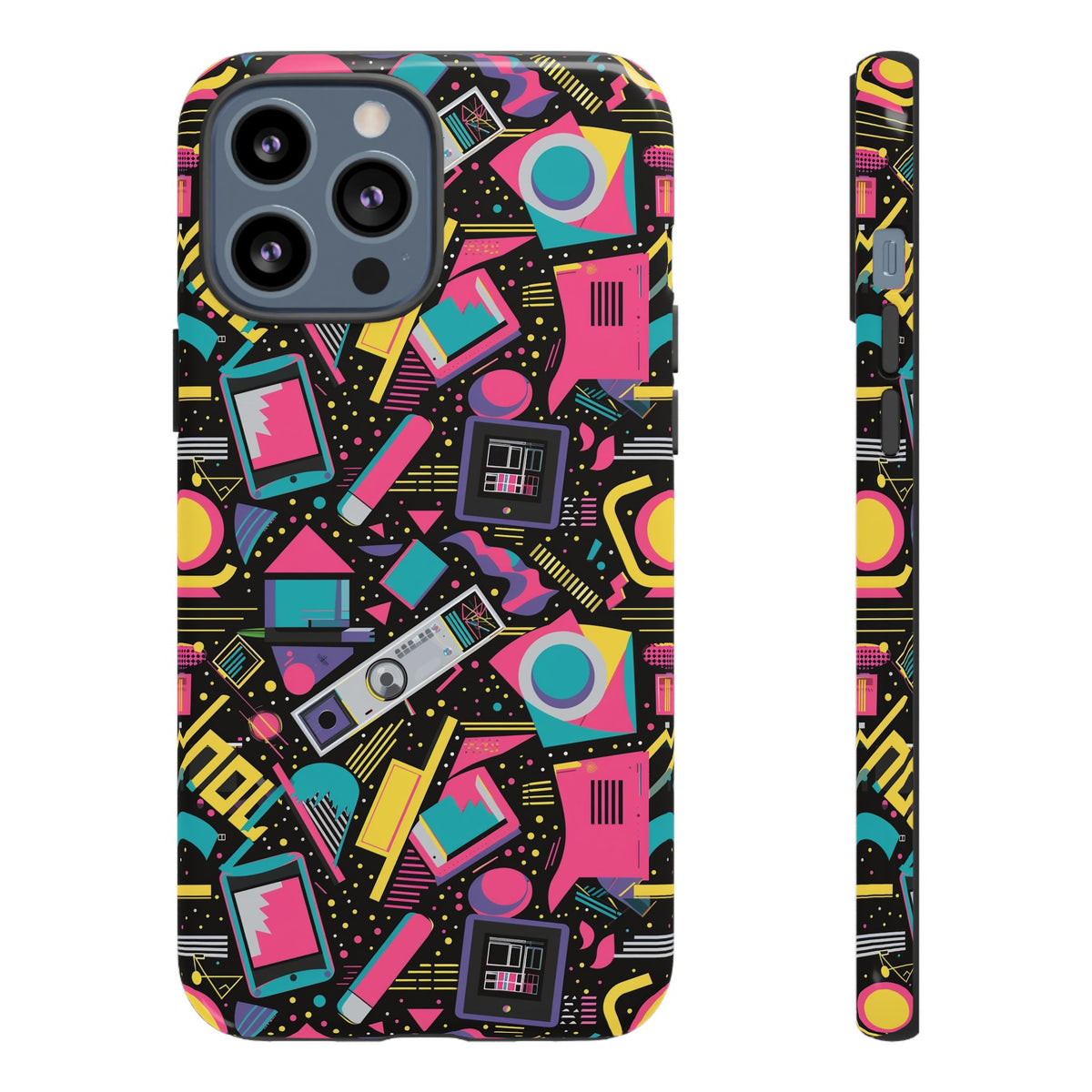 Retro 80s Seamless Phone Case – Vintage Style Meets Modern Protection 192