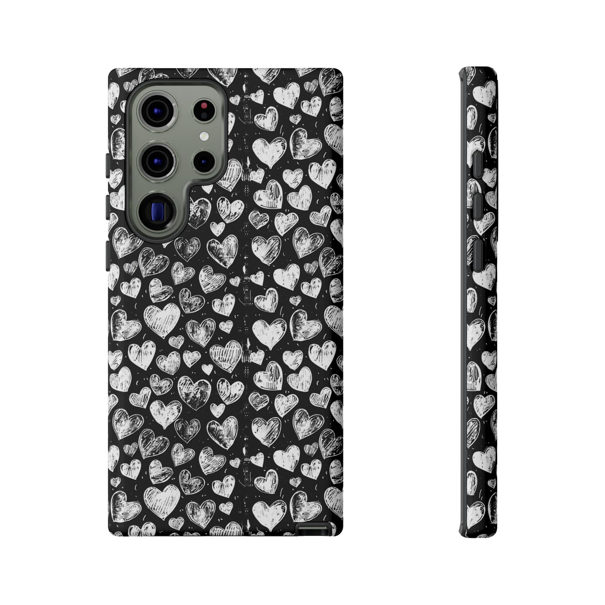 Heart Pattern Phone Case – Stylish & Loving Design for Your Device 815