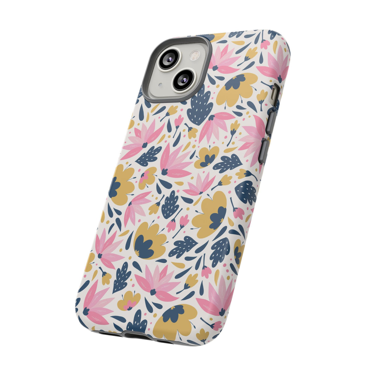 Colorful Little Flower Design Phone Case – Bright and Cheerful Floral Phone Cover 3